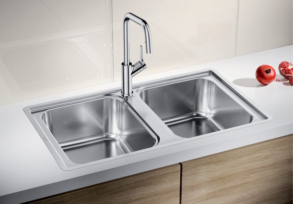 Chậu rửa bát Blanco LEMIS 8-IF 5 Ảnh Chậu rửa bát Blanco LEMIS 8-IF