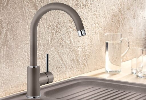 Vòi rửa bát Blanco MIDA XL Alu 3 voi rua blanco mida alu 1