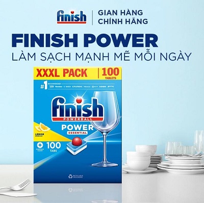 FINISH ESSENTIAL 100 VIÊN-1 FINISH ESSENTIAL 100 VIEN 1