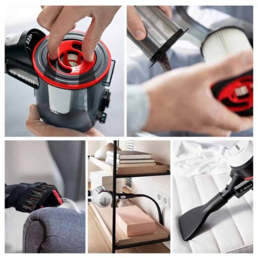 Máy hút bụi không dây Bosch BBS711W 3 anh may hut bui khong day bosch bbs711w