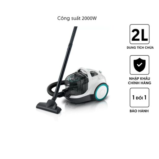 Máy hút bụi dạng hộp Bosch BGS21WHYG 3 may hut bui dang hop bosch bgs21whyg 2