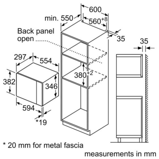 Lắp đặt lò vi sóng Bosch BEL524MB2