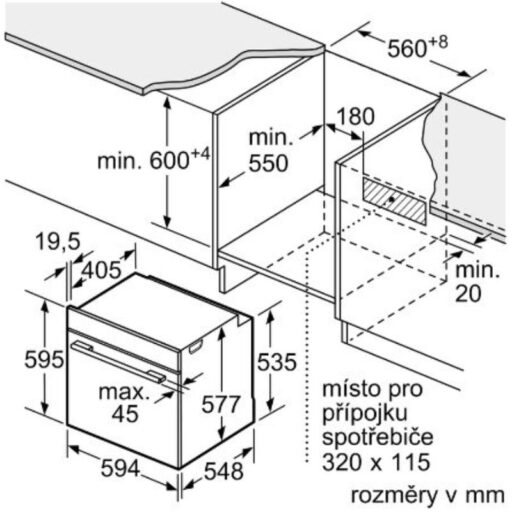 Lắp đặt lò nướng Bosch HBG774KB1