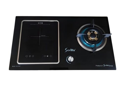 Bếp hỗn hợp 1 từ - 1 gas Sevilla SV-01GT