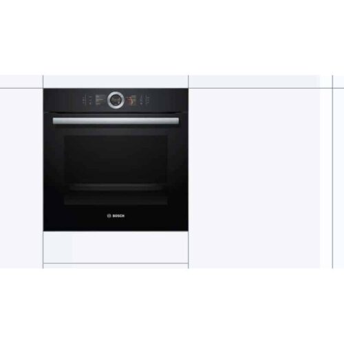 Thiết kế lò nướng kèm hấp Bosch HSG636BB1