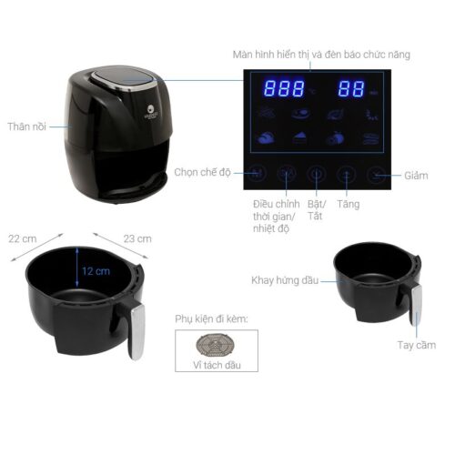 chi tiet noi chien khong dau hawonkoo afh 045