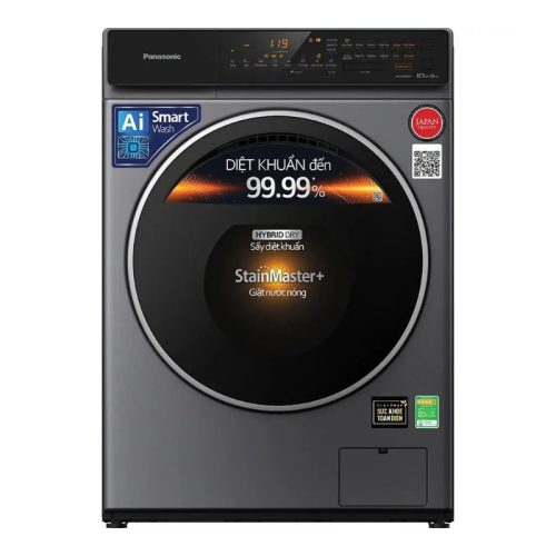 Máy Giặt Sấy Panasonic Inverter Giặt 10 Kg - Sấy 6 Kg NA-S106FC1LV