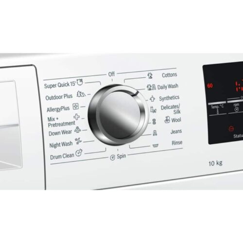 Bảng điều khiển máy giặt quần áo Bosch WAU28440SG