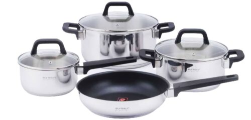 Bộ nồi chảo cao cấp Eurosun MC1609 - Eva
