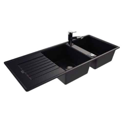 Chậu rửa bát Hafele Blancozia màu đen 8S 565.76.359 3 Chậu rửa bát Hafele Blancozia màu đen 8S 565.76.359