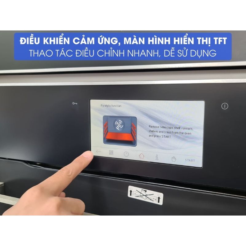Bảng điều khiển lò nướng âm tủ ICONIC Hafele 535.02.721 Bảng điều khiển lò nướng âm tủ ICONIC Hafele 535.02.721