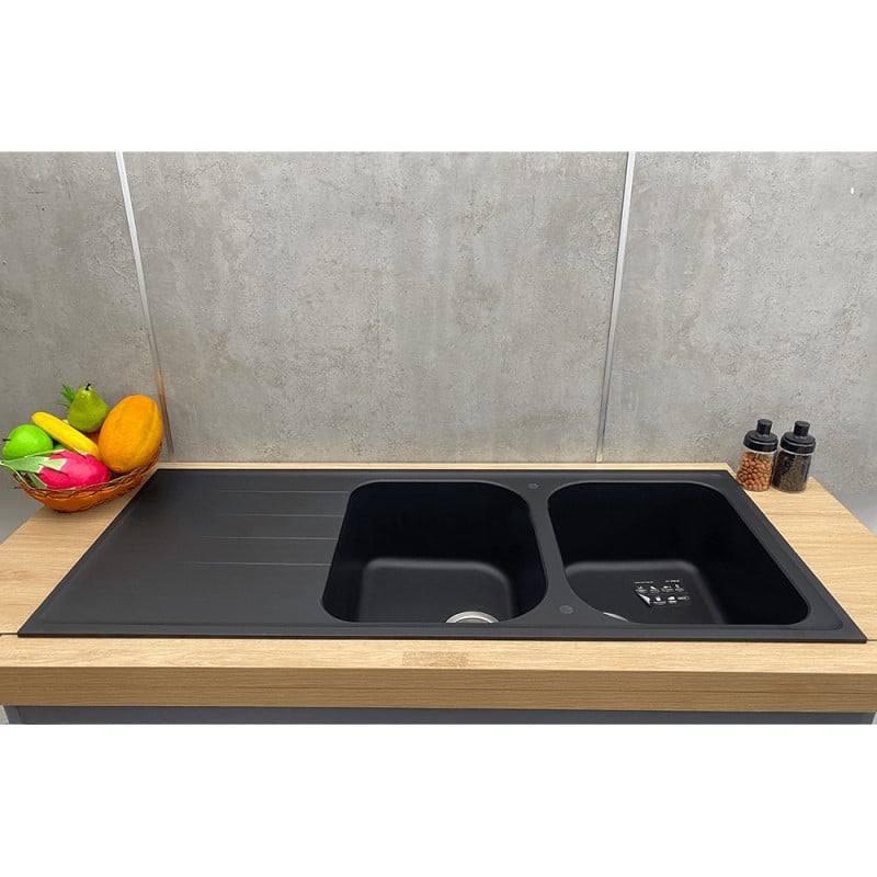 Chậu rửa bát Hafele JULIUS HS-GDD11650 570.35.360 Chậu rửa bát Hafele JULIUS HS-GDD11650 570.35.360