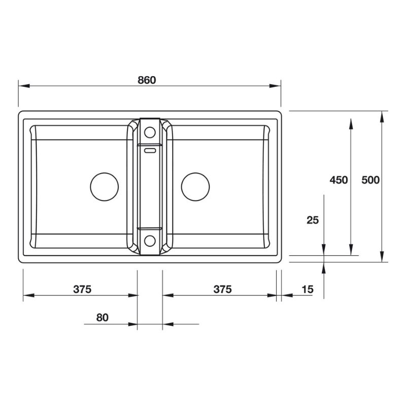 kích thước của Chậu rửa chén bát Hafele 567.68.940 kích thước của Chậu rửa chén bát Hafele 567.68.940