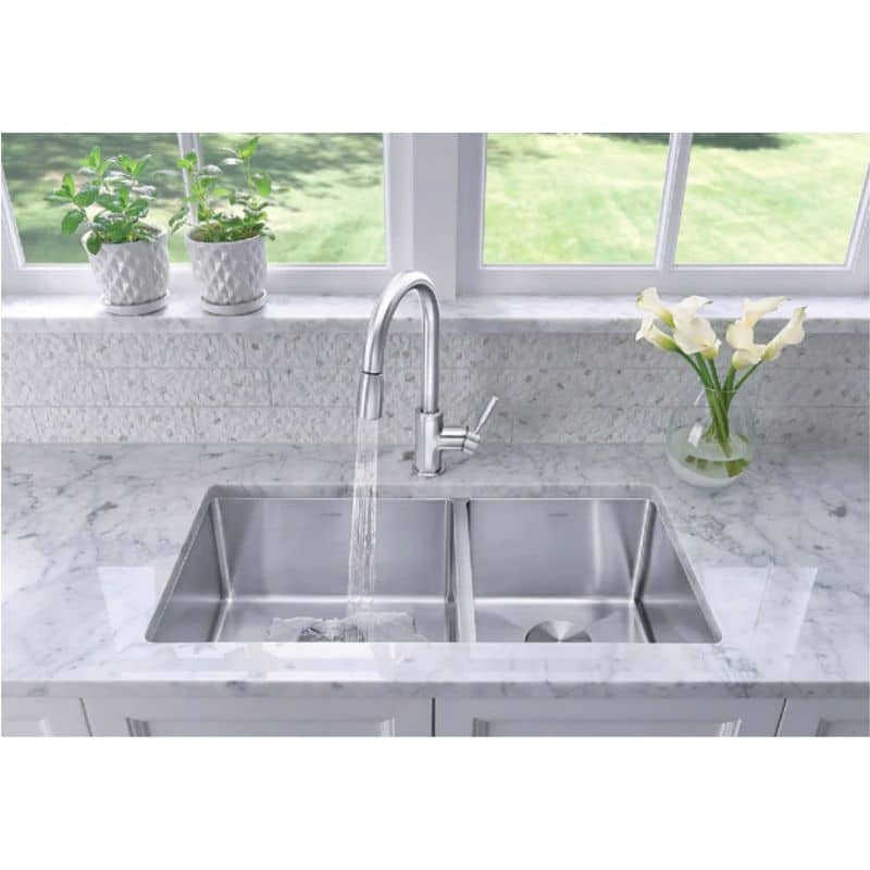 Chậu rửa chén bát Hafele 570.27.170 Chậu rửa chén bát Hafele Blanco - Quatrus R15 435/285-IU 570.27.170