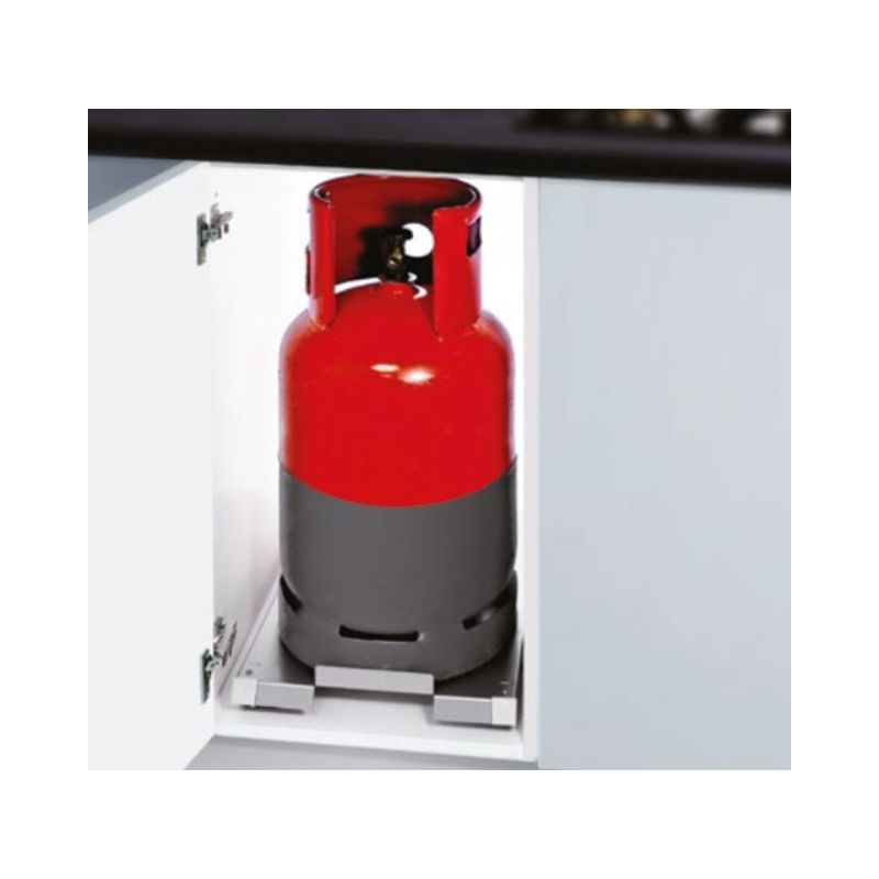 Phụ kiện tủ bếp dưới, giá đỡ bình Gas Hafele 505.72.990 Phụ kiện tủ bếp dưới, giá đỡ bình Gas Hafele 505.72.990