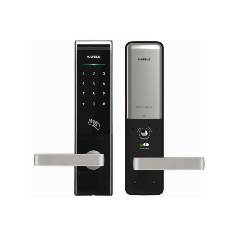 Khóa điện tử Hafele EL8000 912.05.367 màu bạc Khóa điện tử Hafele EL8000 912.05.367 màu bạc