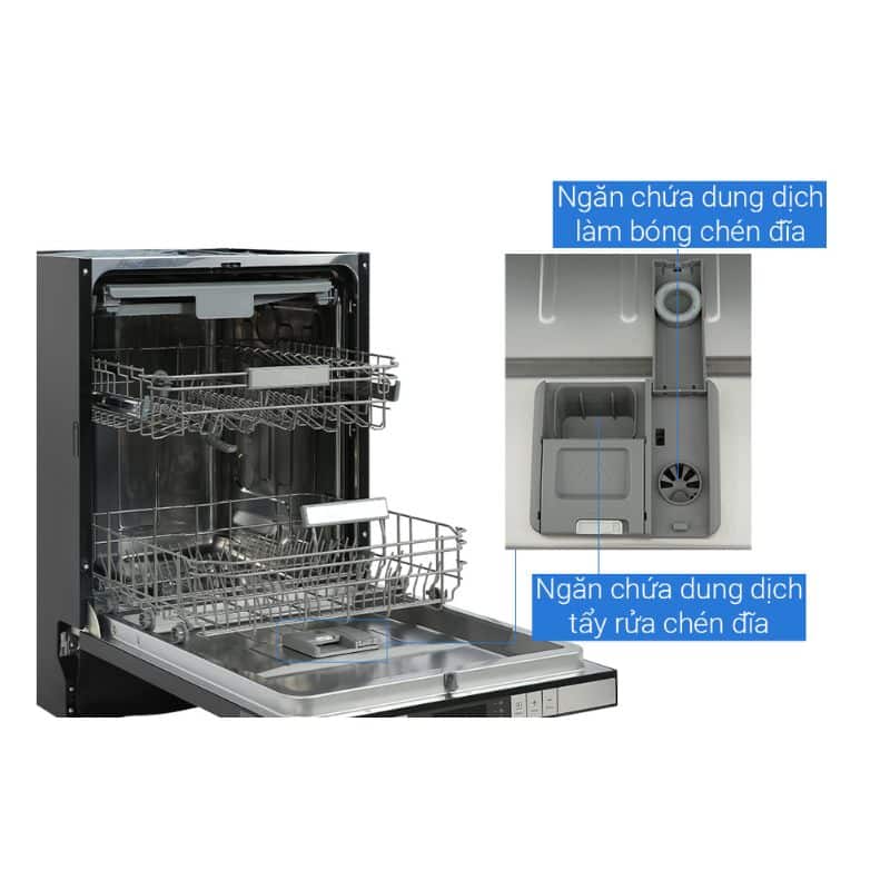 Máy rửa chén bán âm Hafele HDW-SI60AB 538.21.320 Máy rửa chén bán âm Hafele HDW-SI60AB 538.21.320