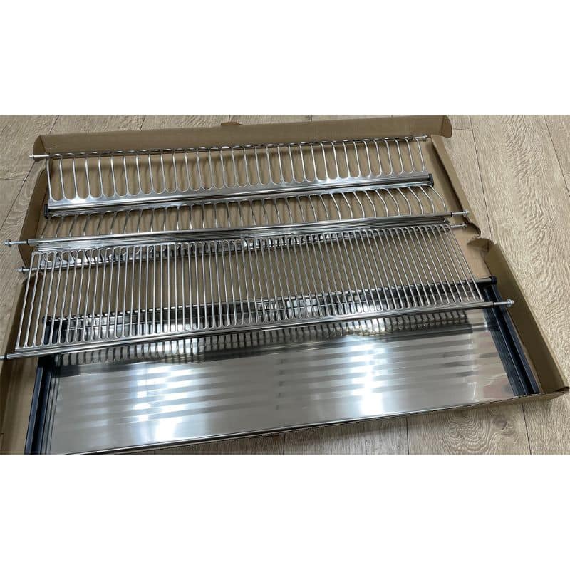 Ảnh thực tế rổ chén đĩa không khung PRESTO Cucina 544.40.028 Inox 304 Ảnh thực tế rổ chén đĩa không khung PRESTO Cucina 544.40.028 Inox 304