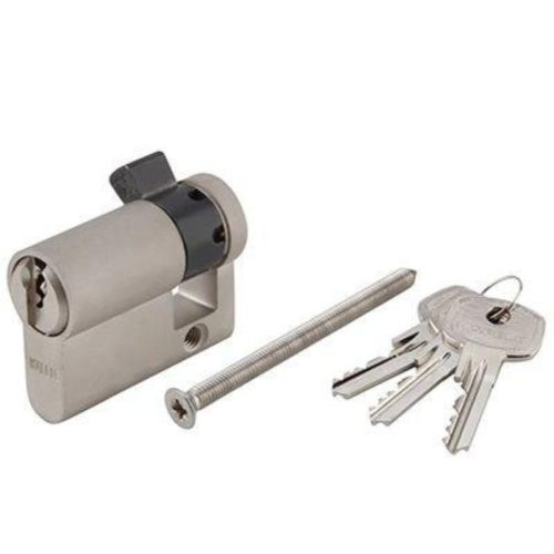 Ruột khóa 1 đầu Hafele 916.00.602, 41.5mm Đồng thau 3 Ảnh thực tế ruột khóa 1 đầu Hafele 916.00.602, 41.5mm Đồng thau