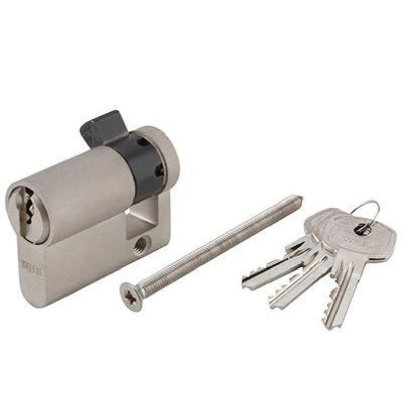 Ảnh thực tế ruột khóa 1 đầu Hafele 916.00.602, 41.5mm Đồng thau Ảnh thực tế ruột khóa 1 đầu Hafele 916.00.602, 41.5mm Đồng thau