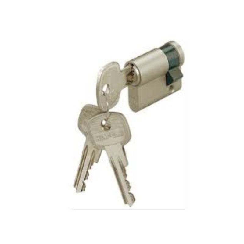 Ảnh thực tế ruột khóa 1 đầu Hafele 916.00.653, 45,5mm Đồng thau Ảnh thực tế ruột khóa 1 đầu Hafele 916.00.653, 45,5mm Đồng thau