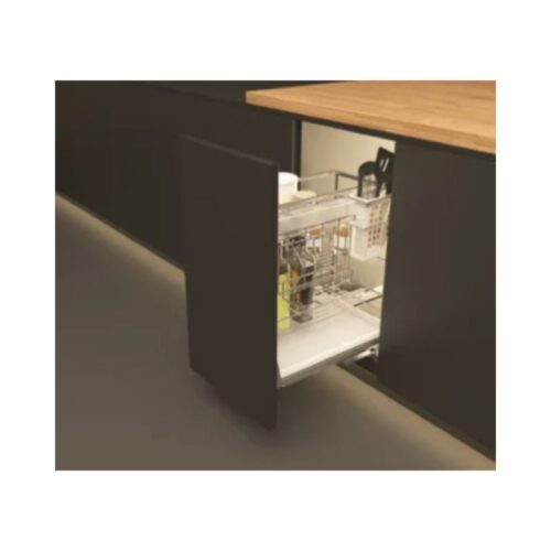 Bộ rổ dao thớt, chai lọ SONATA Cucina 549.20.213 mạ chrome