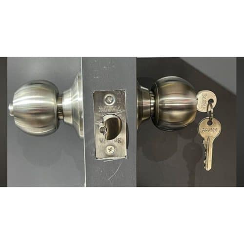 Khóa tay nắm tròn Bauma 911.83.920 4 Lắp đặt khóa tay nắm tròn Bauma 911.83.920