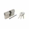 Ruột khóa 2 đầu Hafele 916.00.018, 81mm Đồng thau 1 Ruột khóa 2 đầu Hafele 916.00.018, 81mm Đồng thau