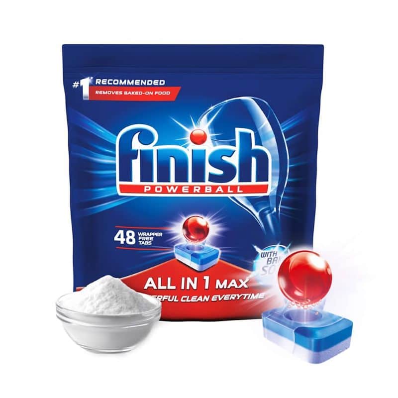 Tính năng Viên rửa bát Finish All In 1 Max 48 viên Tính năng Viên rửa bát Finish All In 1 Max 48 viên