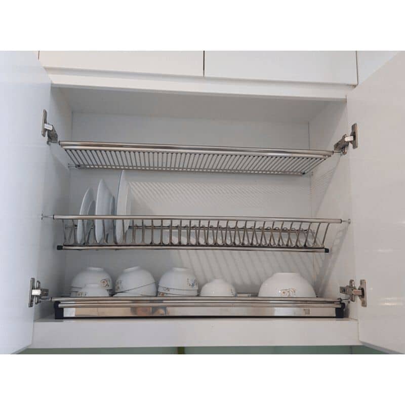 Ảnh thực tế bộ rổ bát đĩa Hafele Presto 544.40.031 700mm Ảnh thực tế bộ rổ bát đĩa Hafele Presto 544.40.031 700mm