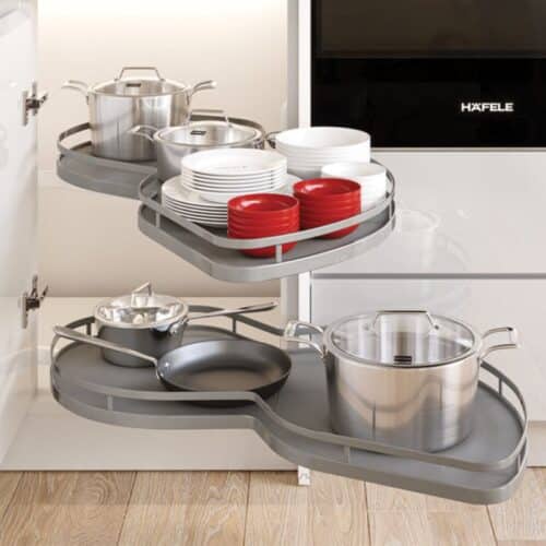 Bộ rổ góc Hafele Olla Move 541.01.804 (phải) 4 Ảnh thực tế bộ rổ góc Hafele Olla Move 541.01.804 (phải)