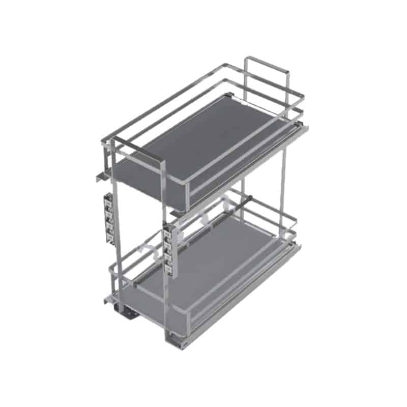 Bộ rổ gia vị Hafele Omero 549.20.825 400mm Bộ rổ gia vị Hafele Omero 549.20.825 400mm