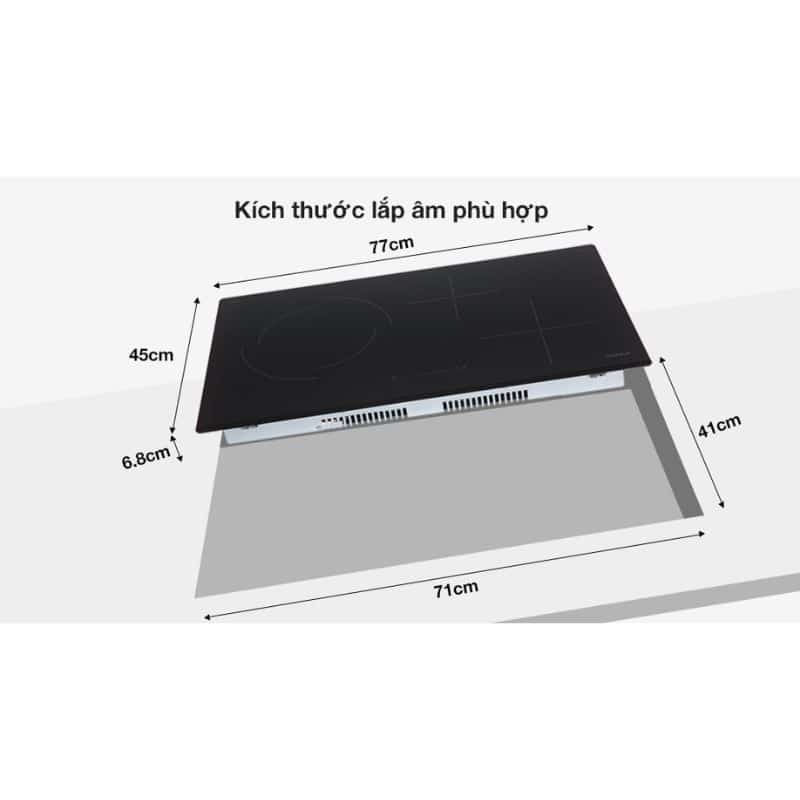 Lắp đặt Bếp điện từ Hafele HC-M773D 536.61.705 Lắp đặt Bếp điện từ Hafele HC-M773D 536.61.705