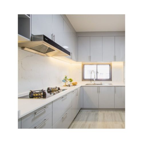 Ảnh thực tế của tay nắm tủ inox 168mm Hafele 155.01.401