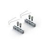 Phụ kiện gắn bản lề cửa nhôm Hafele 972.05.181