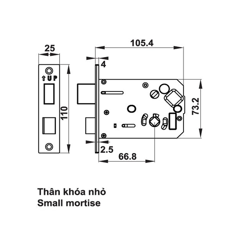 Thân khóa Khóa thẻ từ Hafele EL7500-TC 912.20.558 Thân khóa Khóa thẻ từ Hafele EL7500-TC 912.20.558
