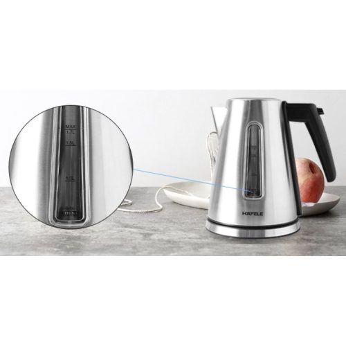 Bình đun siêu tốc Hafele T-907B 535.43.731 3 Cột hiển thị mực nước bình đun siêu tốc Hafele T-907B 535.43.731