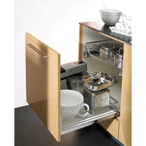 Rổ kéo tủ bếp dưới Hafele 540.24.607 3 Ảnh thực tế rổ kéo tủ bếp dưới Hafele 540.24.607