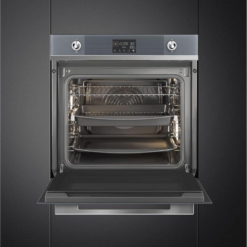 Bên trong lò nướng âm Hafele Smeg SO6102TS 536.64.982 Bên trong lò nướng âm Hafele Smeg SO6102TS 536.64.982