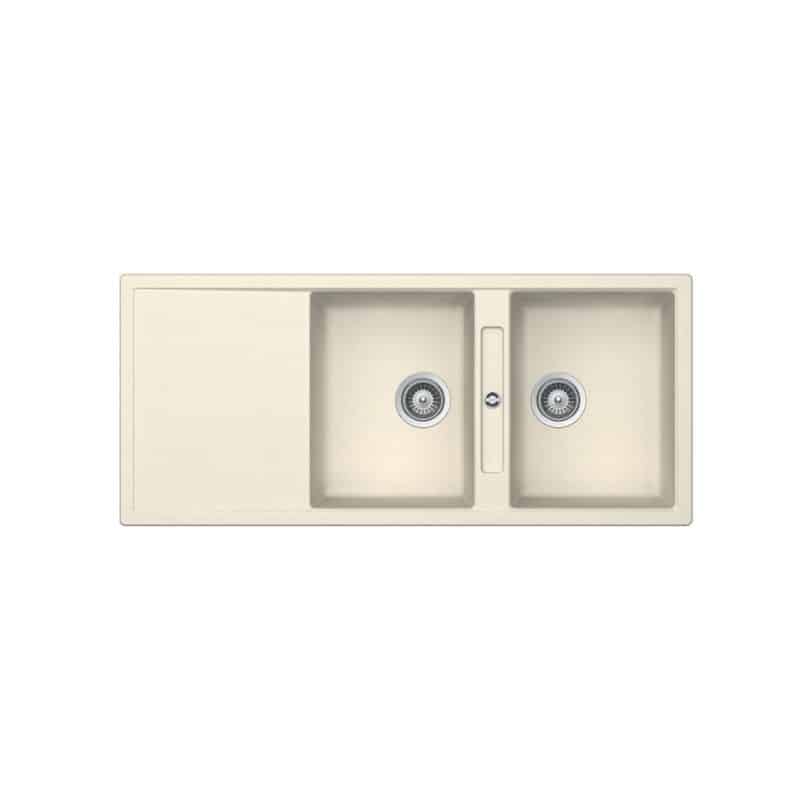 Chậu rửa bát Hafele HS20-GKD2S80 570.33.430 màu kem Chậu rửa bát Hafele HS20-GKD2S80 570.33.430