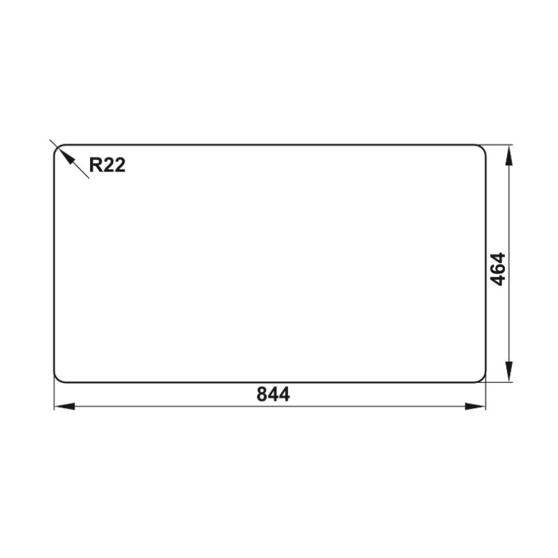 kích thước của Chậu rửa chén bát Hafele Claudius HS-SD8648 567.20.493 kích thước của Chậu rửa chén bát Hafele Claudius HS-SD8648 567.20.493