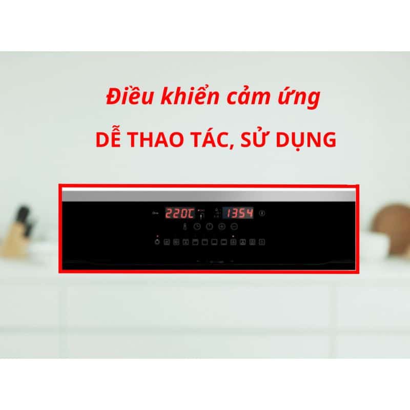 Điều khiển lò nướng âm tủ Hafele HO-T60D 534.05.561 Điều khiển lò nướng âm tủ Hafele HO-T60D 534.05.561