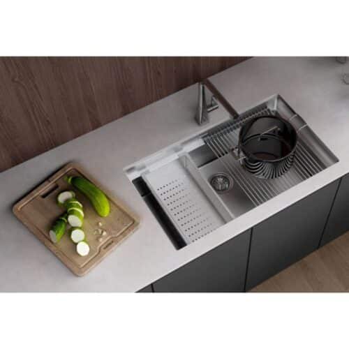 Bộ chậu rửa và phụ kiện Hafele HS21-SSN1S90 567.94.029 4 Bộ chậu rửa và phụ kiện Hafele HS21-SSN1S90 567.94.029