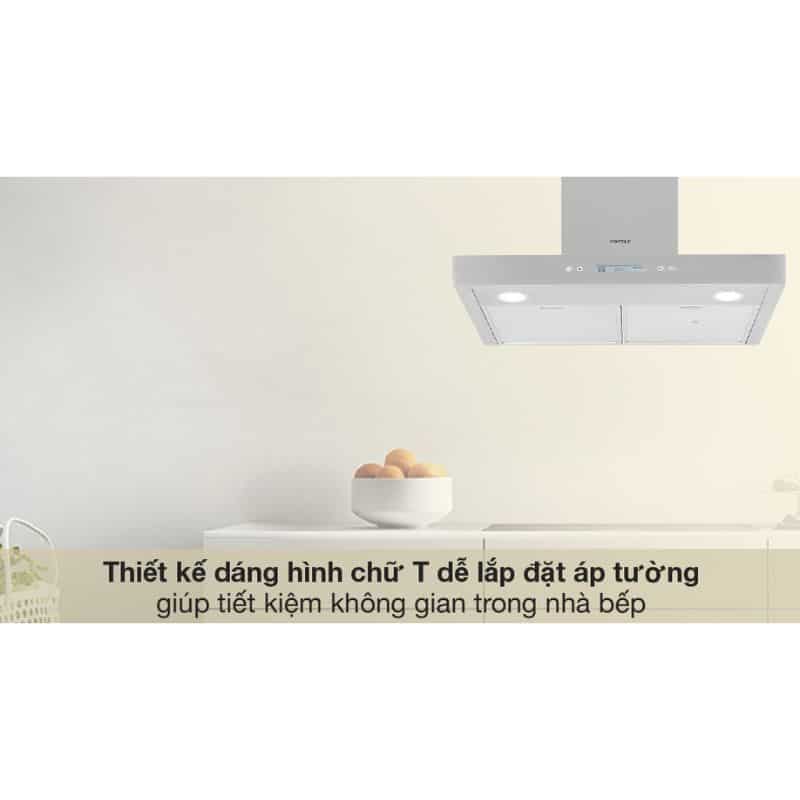 Thiết kế Máy hút khử mùi gắn tường thẳng Hafele HH WI60B 539.81.173 Thiết kế Máy hút khử mùi gắn tường thẳng Hafele HH WI60B 539.81.173