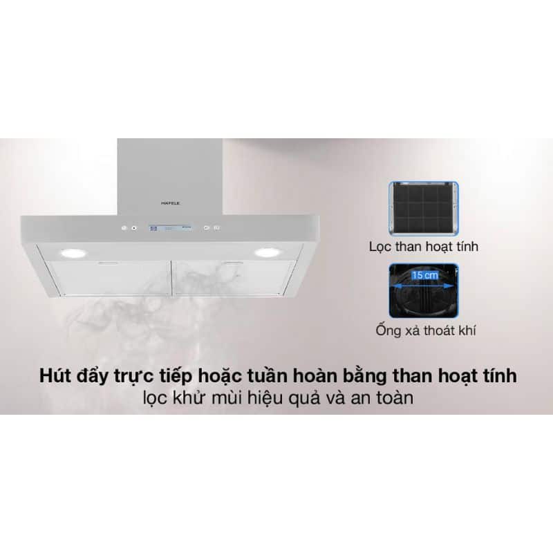 Khay lọc Máy hút khử mùi gắn tường thẳng Hafele HH WI60B 539.81.173 Khay lọc Máy hút khử mùi gắn tường thẳng Hafele HH WI60B 539.81.173