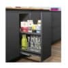 Phụ kiện tủ bếp Hafele 545.11.962 màu Anthracite