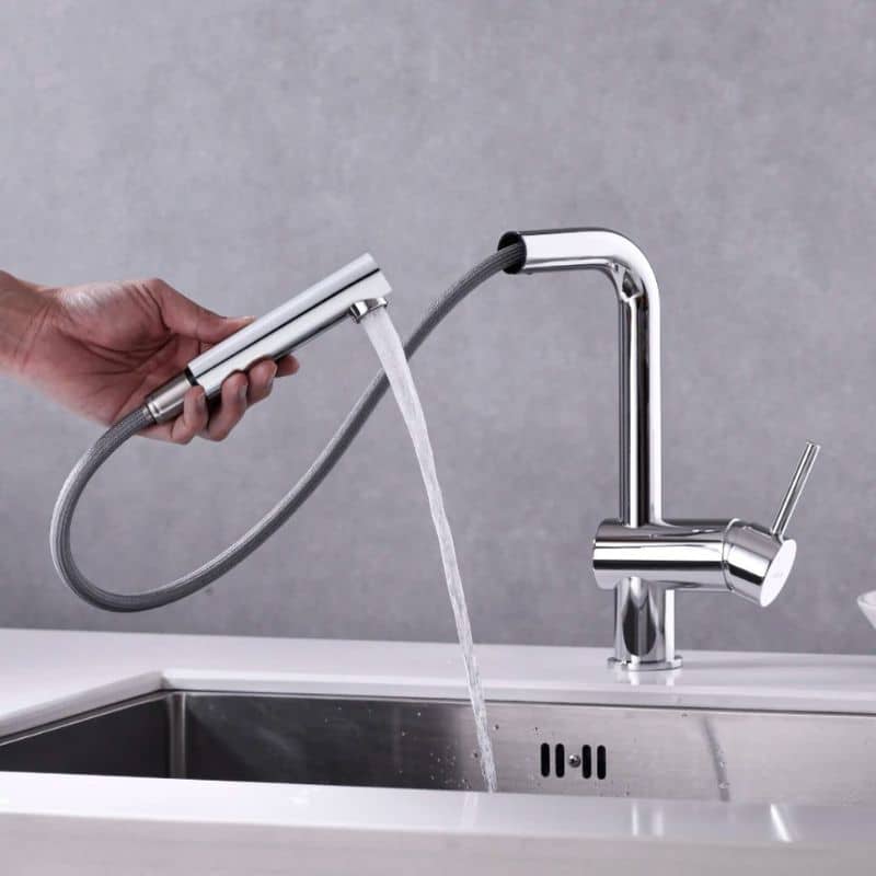 Vòi rửa bát Hafele 577.55.200 Vòi rửa bát Hafele HT21-CH1P254 577.55.200