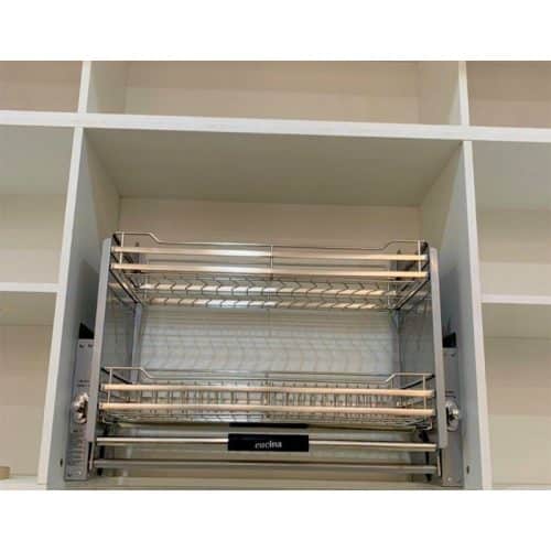 Rổ chén đĩa di động lướt tròn LENTO Cucina 504.76.007 Inox 304 5 Ảnh rổ chén đĩa di động lướt tròn LENTO Cucina 504.76.007 Inox 304
