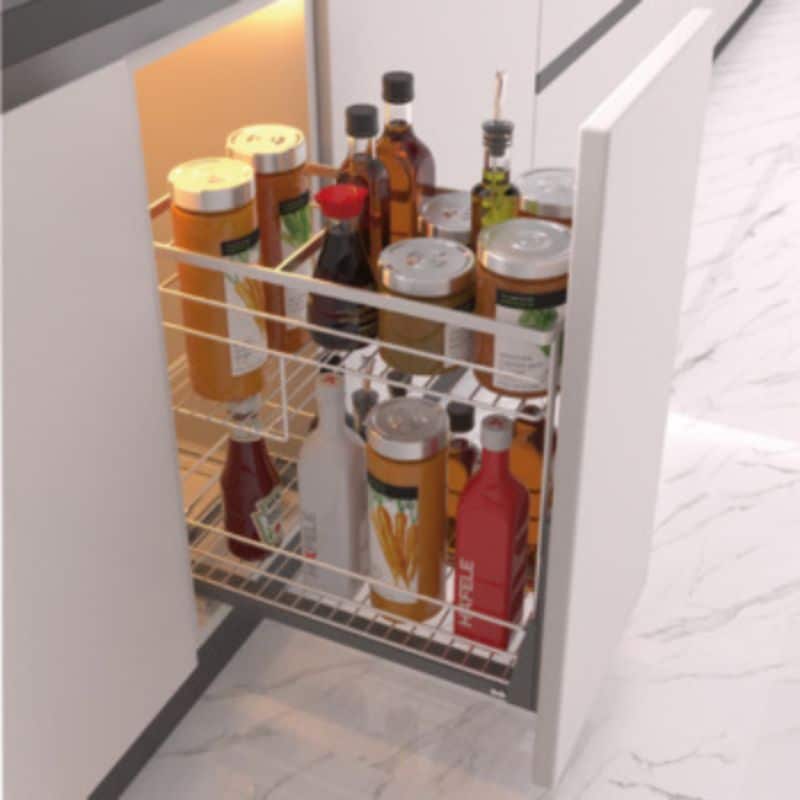 Ảnh thực tế bộ rổ gia vị SONATA Cucina 549.20.034 Inox 304 Ảnh thực tế bộ rổ gia vị SONATA Cucina 549.20.034 Inox 304