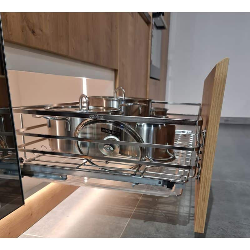 Ảnh thực tế bộ rổ xoong nồi CAPPELLA Cucina 549.08.228 mạ chrome Ảnh thực tế bộ rổ xoong nồi CAPPELLA Cucina 549.08.228 mạ chrome